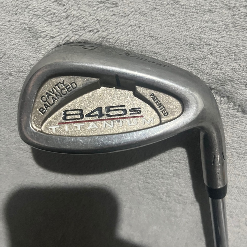 Tommy Armour 845s Titanium Pitching Wedge PW Cavity Balanced Tour Step 3 Steel